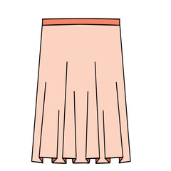 skirt illustration