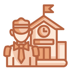 Building Security Icon