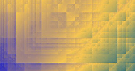 Obraz premium Warm geometric background