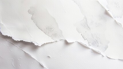 White watercolor paper texture background