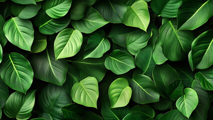 green leaves texture
