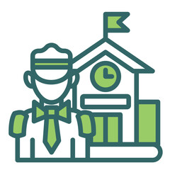 Building Security Icon