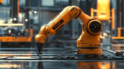design of this industrial robot reflect advancements in technology and engineering