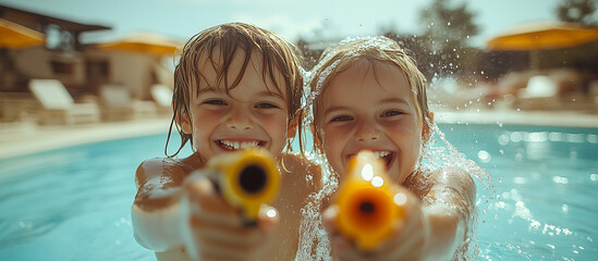 Generative AI, Water Gun Fun at the Pool