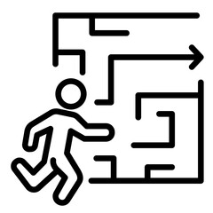 Evacuation Plans Icon