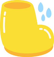 Funny Spring Sticker Illustration