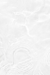 Fototapeta premium Close-up of Calm White Water with Ripples and Bubbles