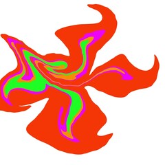 Liquify abstract colorful pattern. Illustration background, colorful marbled painted.