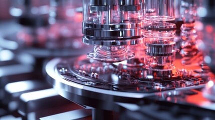 Close Up of a Machine