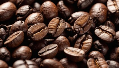 Naklejka premium Aromatic coffee beans ready to brew