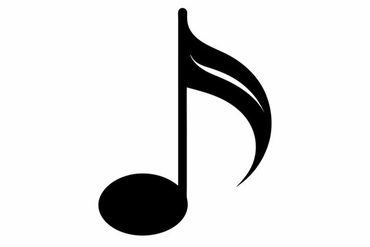 recommend clip art: music note silhouette vector, music note icon