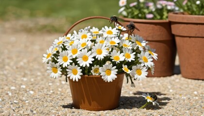  Buzzing with beauty  A bees favorite bouquet