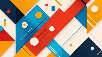 Obraz premium Explore a lively design filled with diagonal lines that mix modern flair and cartoon textures for striking visuals.