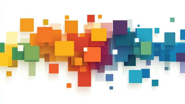 Vibrant digital art bursting with colors and textures, ideal for modern designs that stand out and captivate.