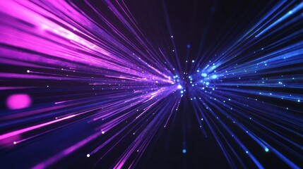 Naklejka premium Abstract Lights and Lines