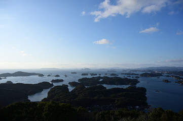 九十九島を望む風景