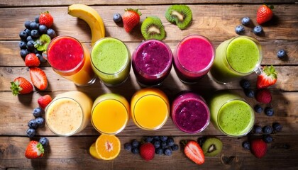  Vibrant Smoothies  A Rainbow of Health