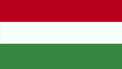 Hungary Country Flag Illustrative