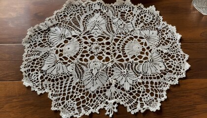  Elegant doily intricate design timeless elegance