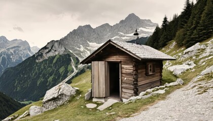  Serene mountain retreat inviting solitude