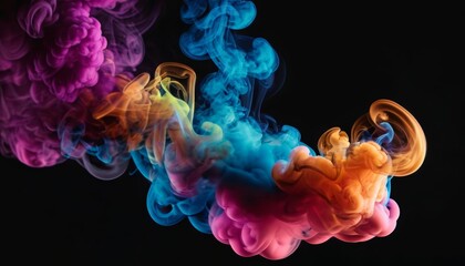  Vibrant Smoke Art in Motion