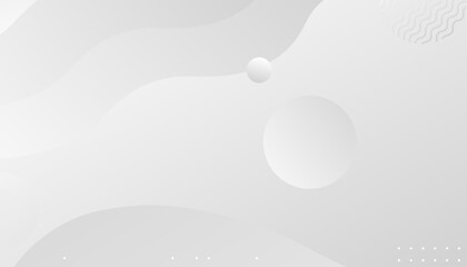 Minimal geometric background. Dynamic shapes composition. Vector illustration