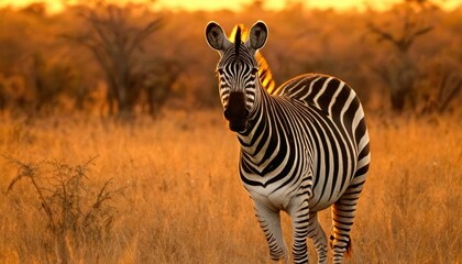 Obraz premium Wild beauty in the golden hour