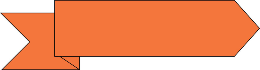 Obraz premium Set of Black Ribbons Banners badges Labels Design Elements on white background