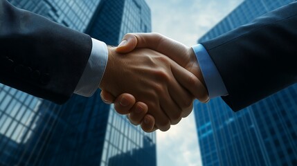 businessman handshake