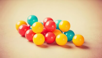 Obraz premium A colorful cluster of balloons