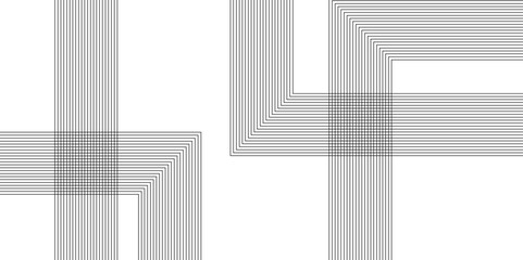 Minimalist background with mirrored diagonal stripes pattern, Line pattern, gray square 3d. Abstract background. Color gradient. Wallpaper, 3d illustration.