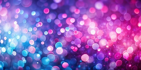 Naklejka premium Abstract Purple and Blue Bokeh Background, bokeh , lights , abstract , background