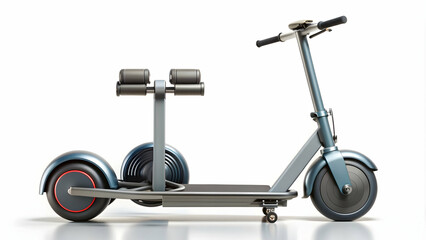 3D Icon as Electric car and reusable coffee cup concept as An electric car paired with a reusable coffee cup representing the integration of sustainable transport and eco friendly daily habits perfect