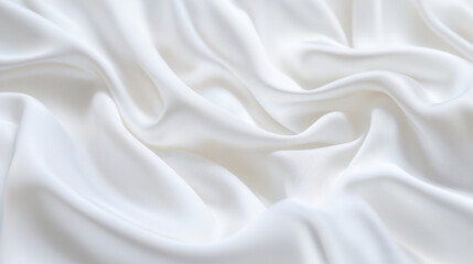 Obraz premium Soft white cloth are simple yet elegant for graphic design or wallpaper.