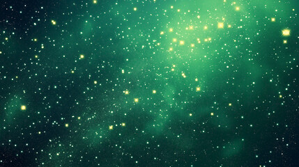 green bokeh, green light background, abstract 