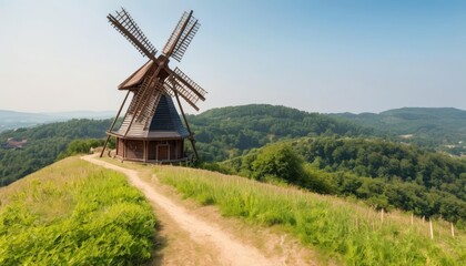  Enchanting Windmill on a Hilltop