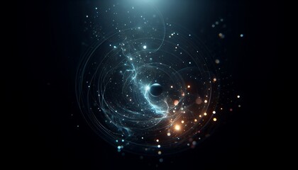 Obraz premium Abstract dark background