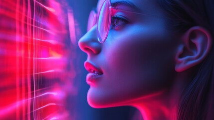 Neon Portrait.