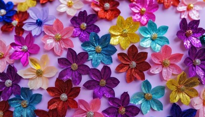  Vibrant floral confetti perfect for celebrations