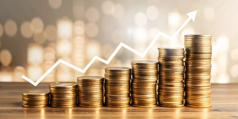 3D Icon as Tax planning and stock market analysis concept as Tax planning paired with stock market analysis representing the relationship between tax strategies and investment performance ideal for cl