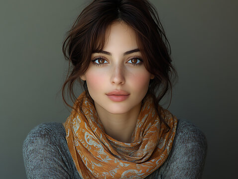 Textured Elegance in Knitwear AI generated