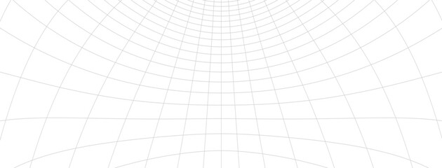 Obraz premium 3d style abstract grid line pattern on white background design