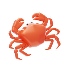 3D Crabs are members of the crustacean group. 3D Icon