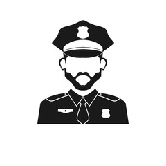 Cop icon design image