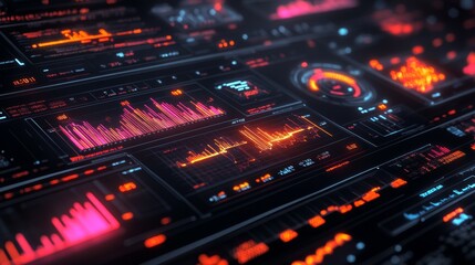 Obraz premium Digital Interface.