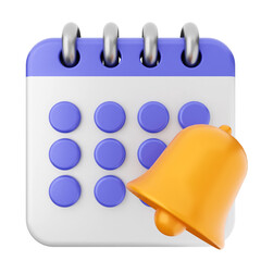 3d calendar icon
