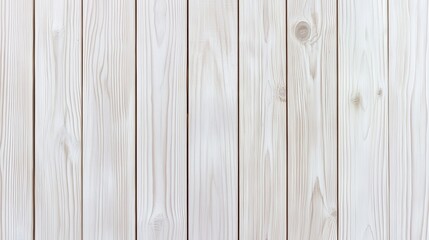 Naklejka premium A smooth, light-colored wooden panel background with vertical planks.
