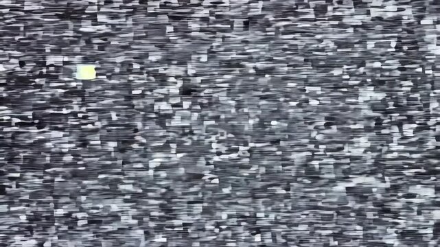 Visual defects and interference in video signal causing glitches and static noise