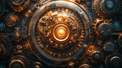 Steampunk Gears.