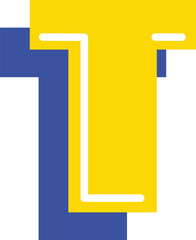 Pacman Letter Alphabet Vector Element